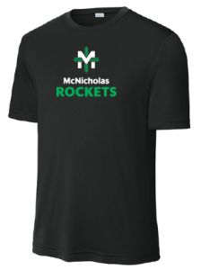 ST350-McNicholas Rockets Tee - Black